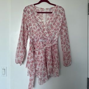 Cute Floral Romper for Spring/Summer